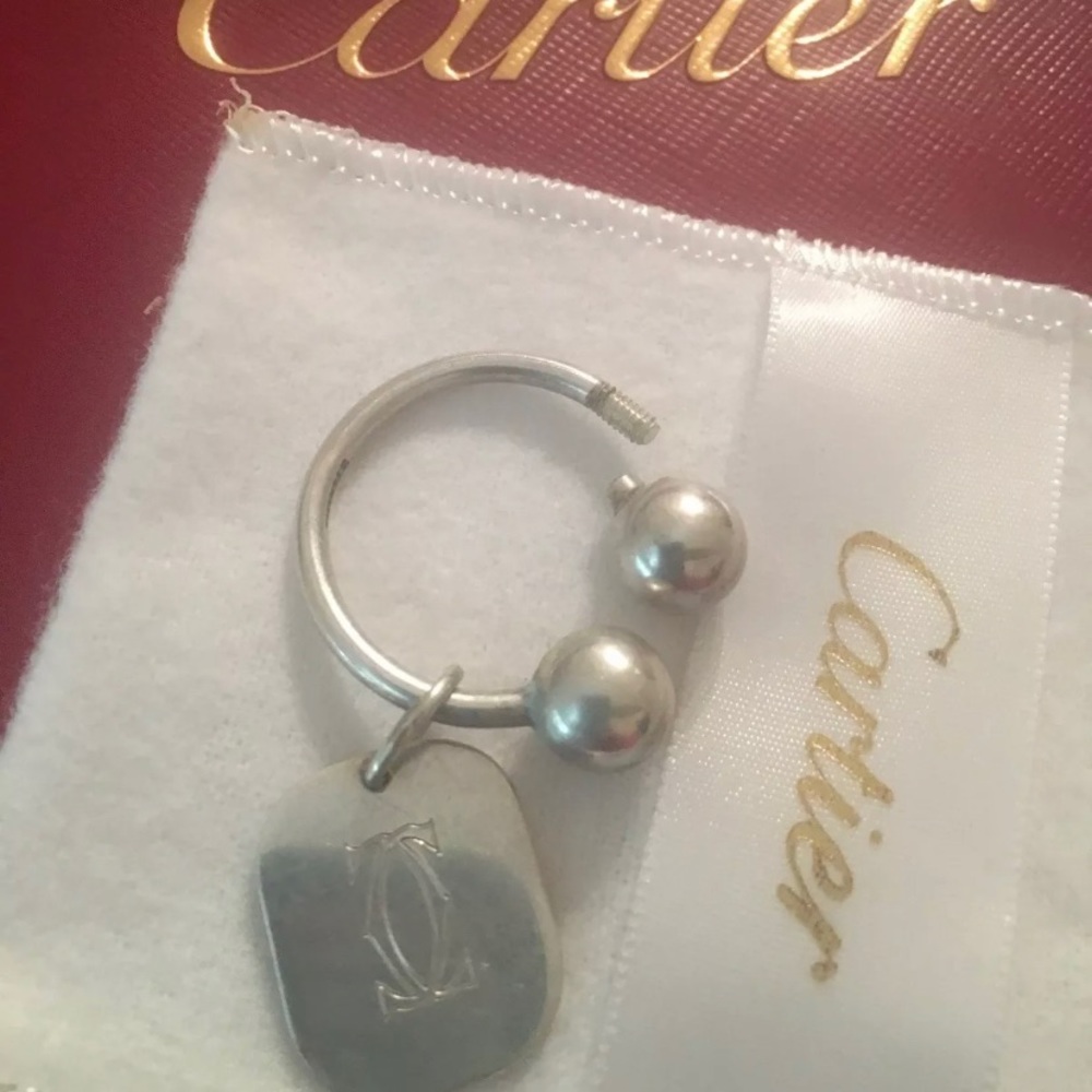 Cartier Key chain/Charm removable 2 uses.